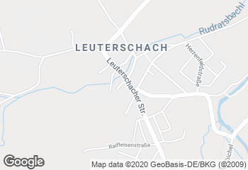 Karte mit Standort von Bäckerei Kraus