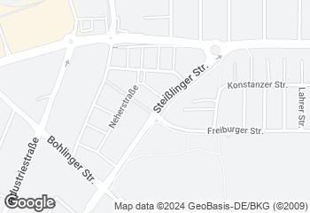 Karte mit Standort von Bäckerei Nestel