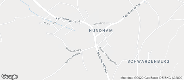 Karte mit Standort von Bäckerei Heger