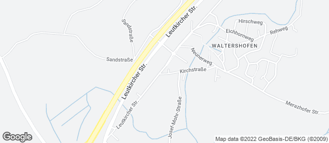 Karte mit Standort von Bäckerei Stampfer