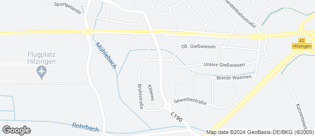 Karte mit Standort von Bäckerei Nestel