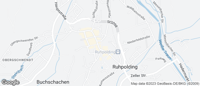 Karte mit Standort von Bäckerei Kotter GmbH