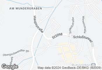 Karte mit Standort von Backstube Wünsche GmbH