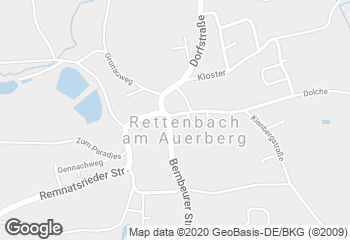 Karte mit Standort von Bäckerei Feneberg