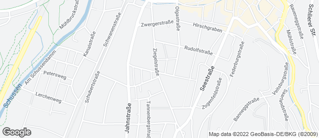 Karte mit Standort von Bäckerei-Konditorei Ulmer
