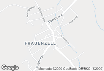 Karte mit Standort von Bäckerei Fetschele