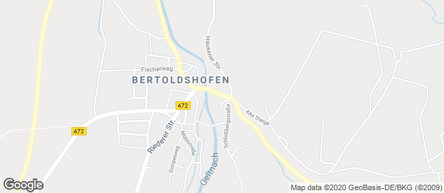 Karte mit Standort von Bäckerei Heiland