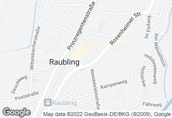 Karte mit Standort von Bäckerei Konditorei Café Willy Bauer KG