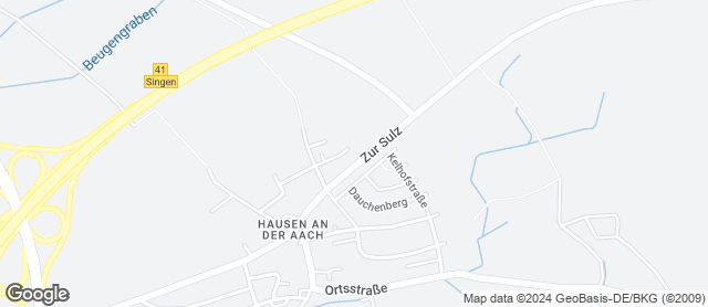 Karte mit Standort von Bäckerei Nestel GmbH