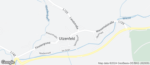 Karte mit Standort von Bäckerei Gutmann GmbH