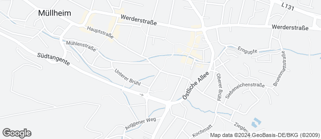 Karte mit Standort von Bäckerei Kirschner - Hauptstrasse