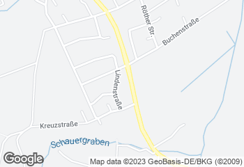 Karte mit Standort von Bäckerei Kotter GmbH