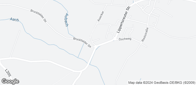Karte mit Standort von Landbäckerei Baader
