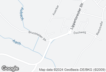 Karte mit Standort von Landbäckerei Baader