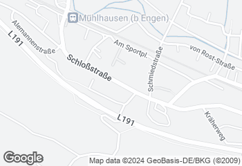 Karte mit Standort von Bäckerei Grecht