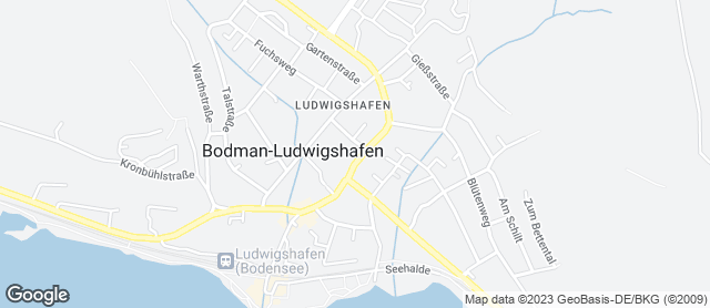 Karte mit Standort von Backhaus Mahl