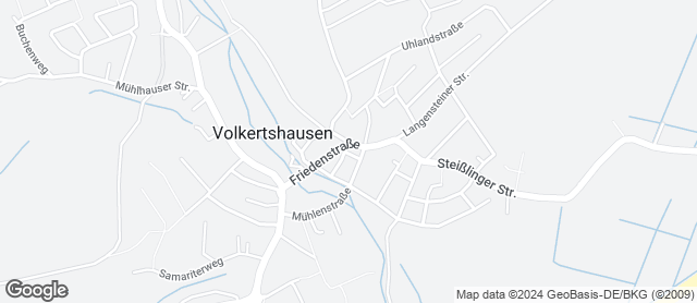 Karte mit Standort von Bäckerei Muffler