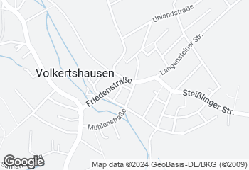 Karte mit Standort von Bäckerei Muffler