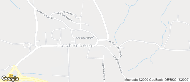 Karte mit Standort von Bäckerei Gschwendtner