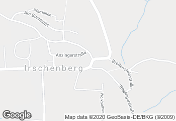 Karte mit Standort von Bäckerei Gschwendtner
