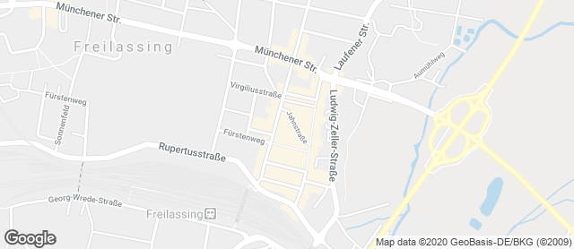 Karte mit Standort von Bäckerei Meßner