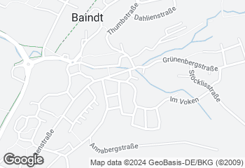 Karte mit Standort von Bäckerei Schmidt