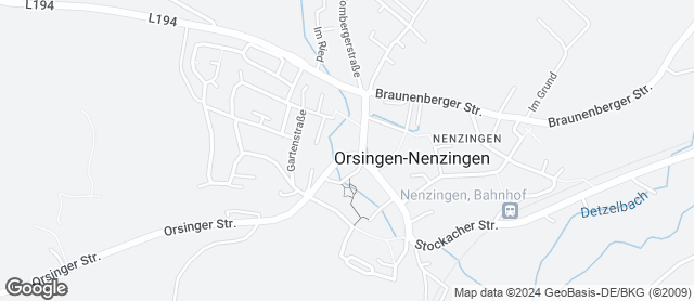 Karte mit Standort von Bäckerei Muthmann