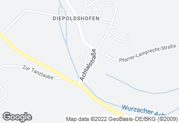 Karte mit Standort von Steinhauser Dorfladen