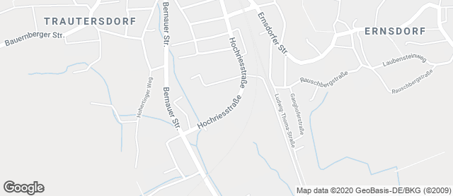 Karte mit Standort von Bäckerei Konditorei A. Müller GmbH / REWE Prien