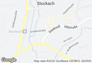Karte mit Standort von Bäckerei Ainser am Königsplatz