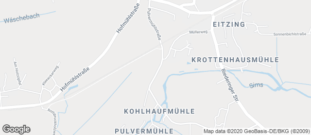 Karte mit Standort von Bäckerei Konditorei Café Willy Bauer KG