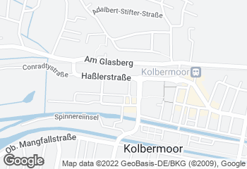 Karte mit Standort von Bäckerei Konditorei Café Willy Bauer KG
