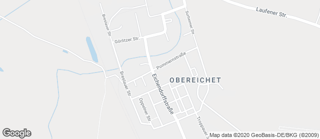 Karte mit Standort von Bäckerei Unterreiner