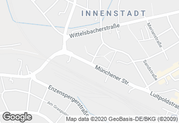 Karte mit Standort von Bäckerei Huber GmbH