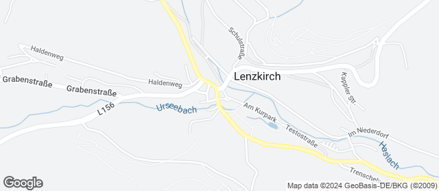 Karte mit Standort von Bäckerei-Café Wiest