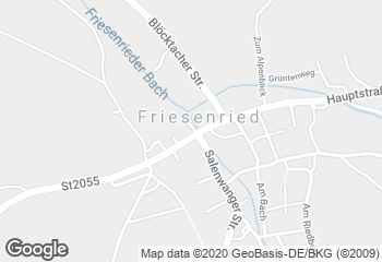 Karte mit Standort von Bäckerei Landbäckerei Sinz GmbH