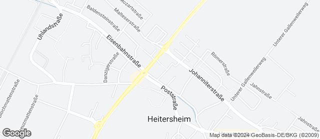 Karte mit Standort von Bäckerei Ebner-Begg