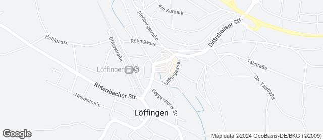 Karte mit Standort von Bäckerei & Konditorei Dirk Fischer
