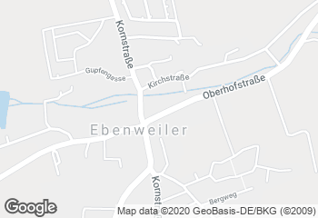 Karte mit Standort von Bäckerei Kappler