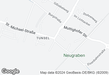 Karte mit Standort von Bäckerei Klein