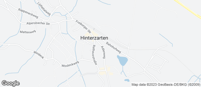 Karte mit Standort von Cafe, Bäckerei & Konditorei Unmüßig