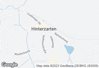 Karte mit Standort von Cafe, Bäckerei & Konditorei Unmüßig