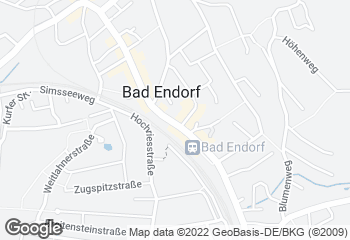 Karte mit Standort von Bäckerei Konditorei Café Willy Bauer KG