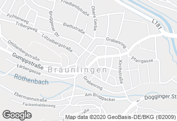 Karte mit Standort von Bäcker Scherzinger e.K., Inh. Anita Lindner