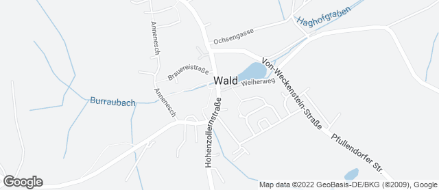 Karte mit Standort von Bäckerei Gabler