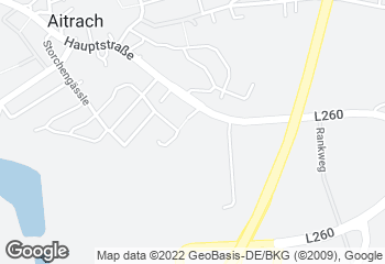 Karte mit Standort von Bäckerei Grieser GmbH & Co. KG
