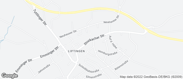 Karte mit Standort von Bäckerei Wölki