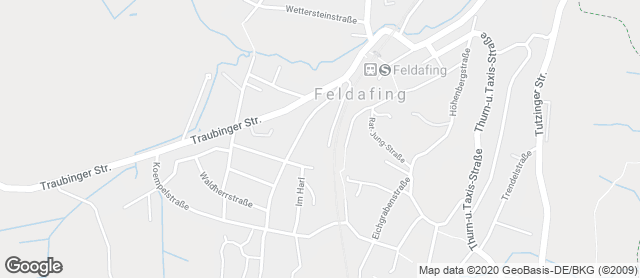 Karte mit Standort von Ihle Rewe Feldafing
