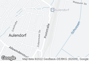 Karte mit Standort von Bäckerei Frick im REWE