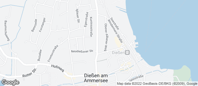 Karte mit Standort von Bäckerei Kasprowicz GmbH